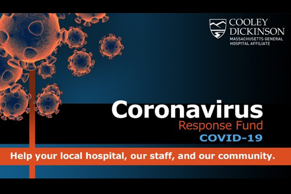 Support Cooley Dickinson Hospital as they deal with Covid-19