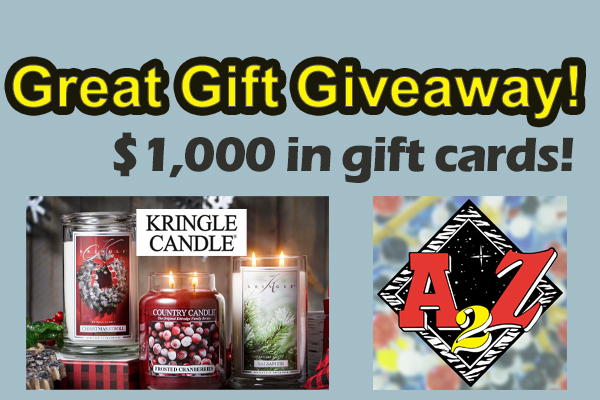 Win big in the Great Gift Giveaway – just in time for the holidays! Win big in the Great Gift Giveaway – just in time for the holidays!